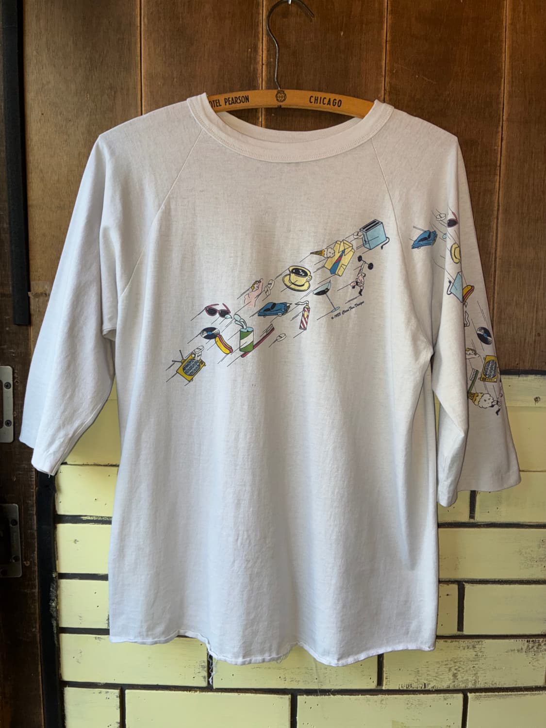 80‘s Vintage Raglan Graphic Tee (©1983) 상품이미지1