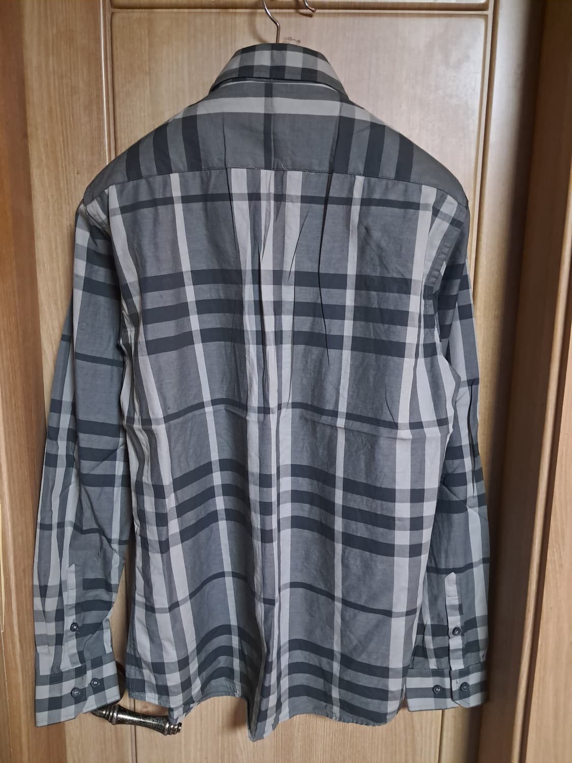 버버리 체크셔츠 XL 상품이미지3