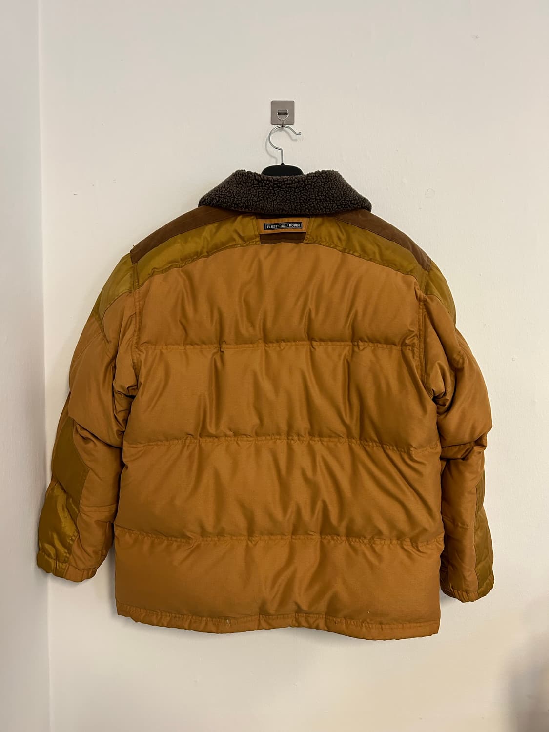90s 퍼스트다운 버튼카라 클래식 다운 자켓 상품이미지3