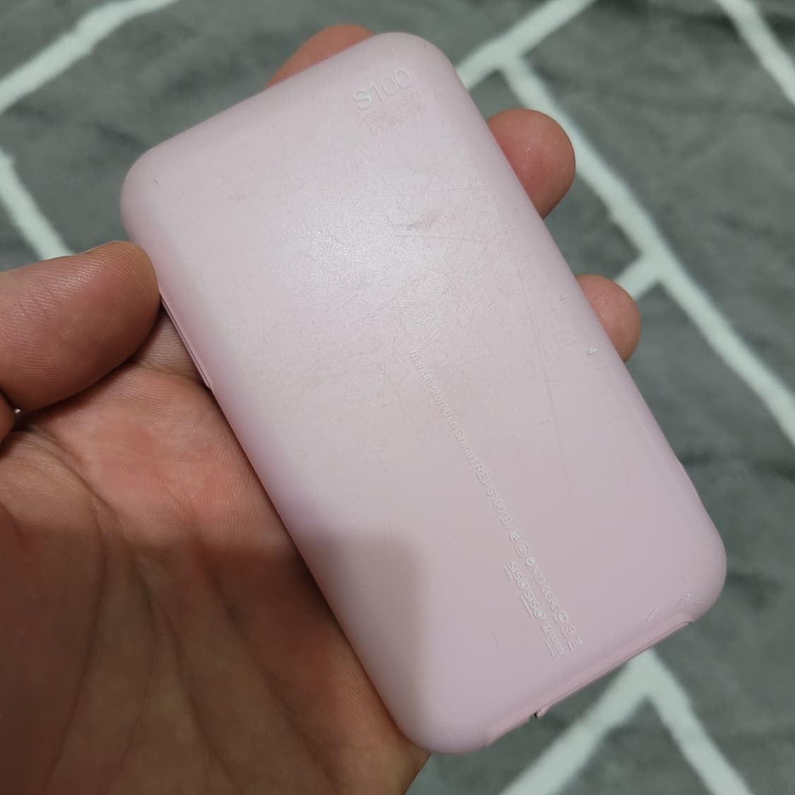 아이리버 핑크색 S100 4기가 MP3 플레이어 상품이미지3