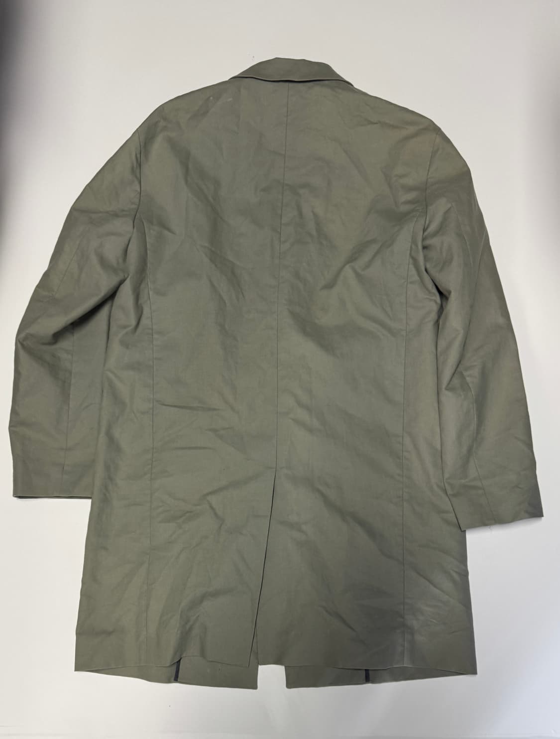 코오롱 커스텀멜로우 코튼 린넨 하프 코트 자켓 XL 상품이미지2