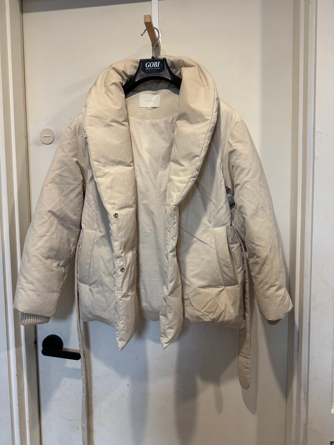 프론트로우 숄카라 구스 패딩  상품이미지5