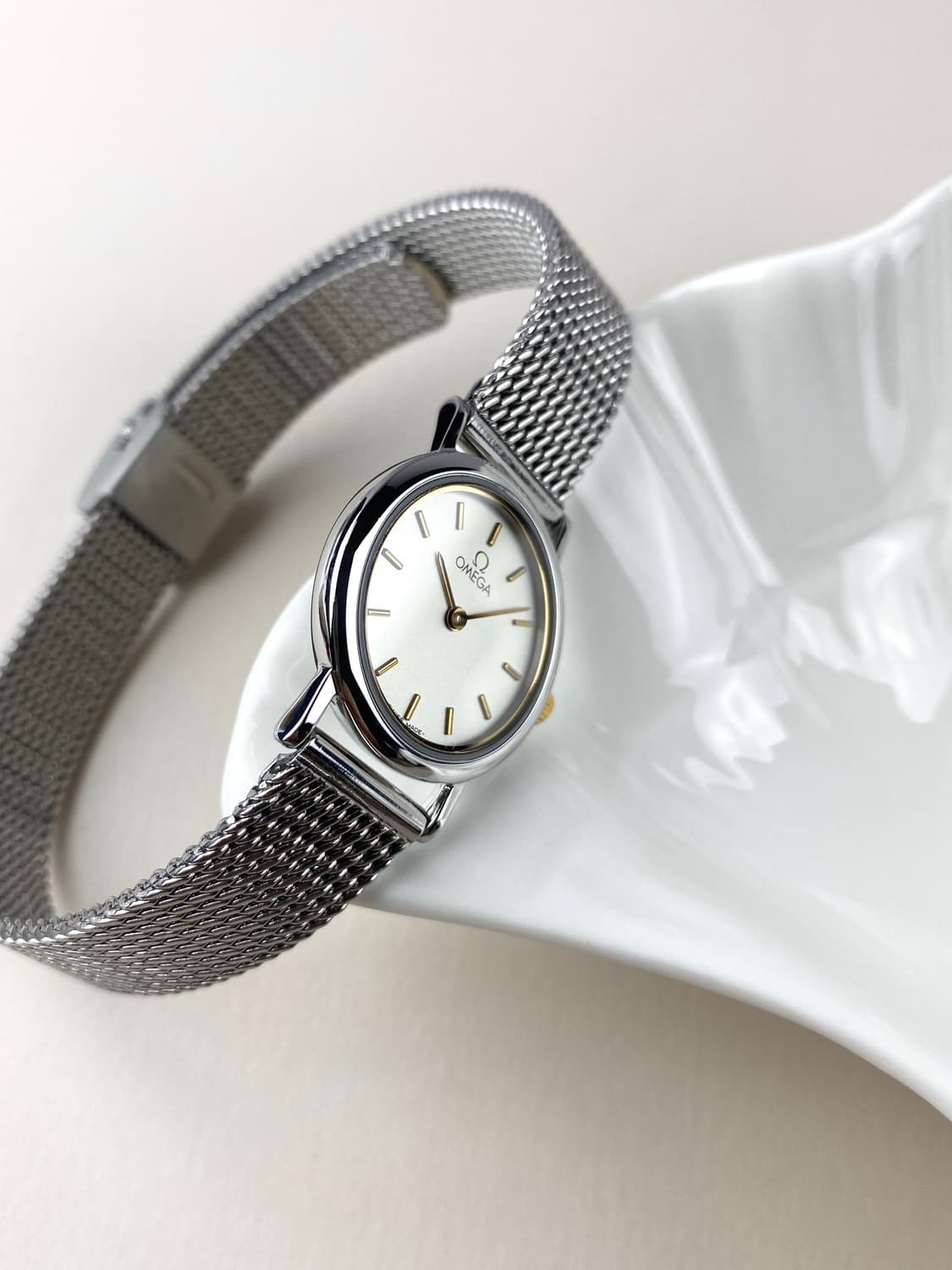 OMEGA Lady De Ville round watch 상품이미지2