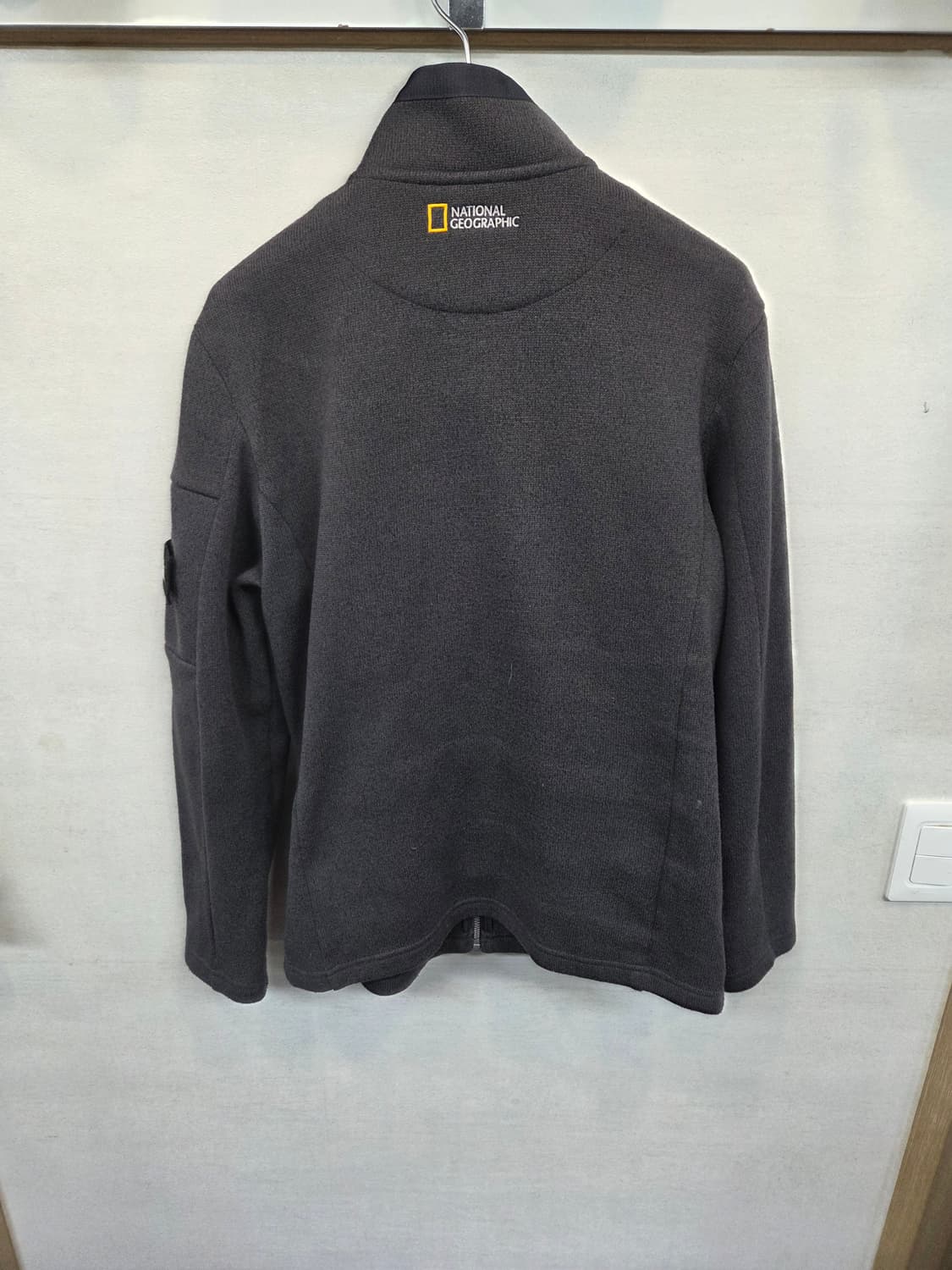 내셔널지오그래픽 안감기모 니트 집업 xl 상품이미지2