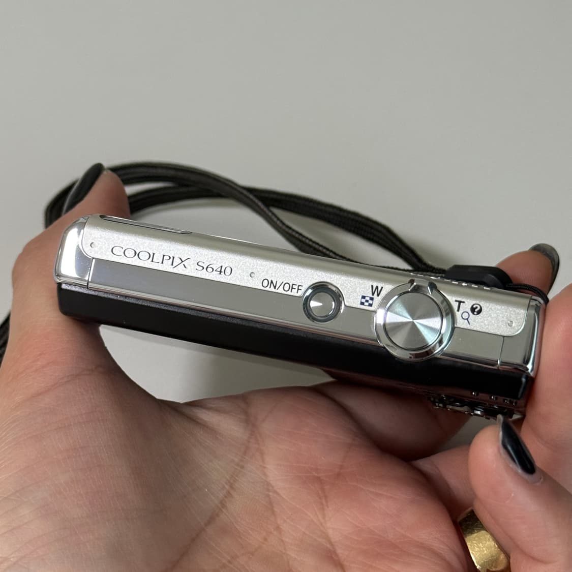 니콘 쿨픽스 S640 빈티지 디카 디지털카메라 골드실버 상품이미지3