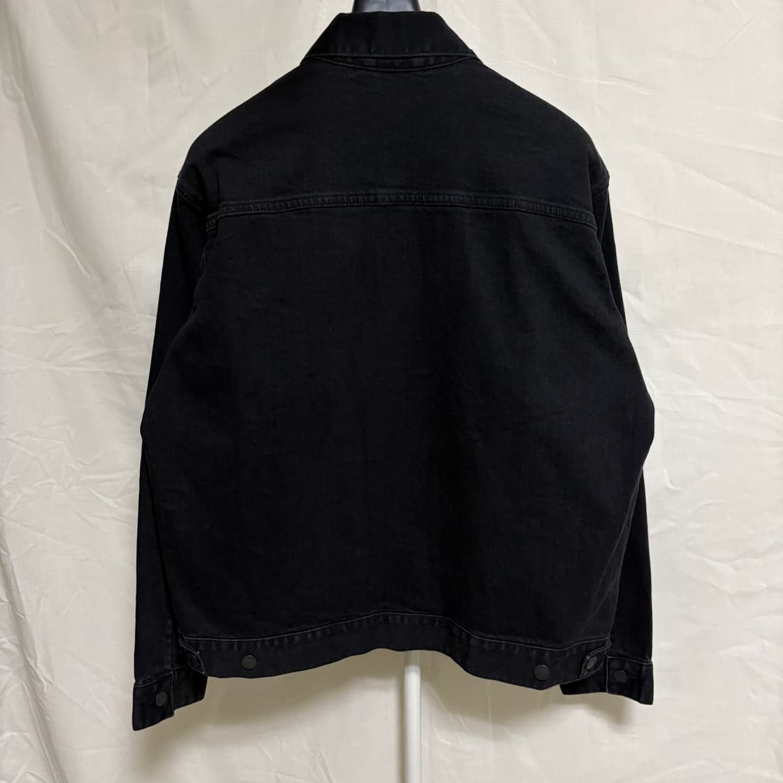 (새제품) 유니클로 데님 트러커 자켓 / 흑청, M 상품이미지7
