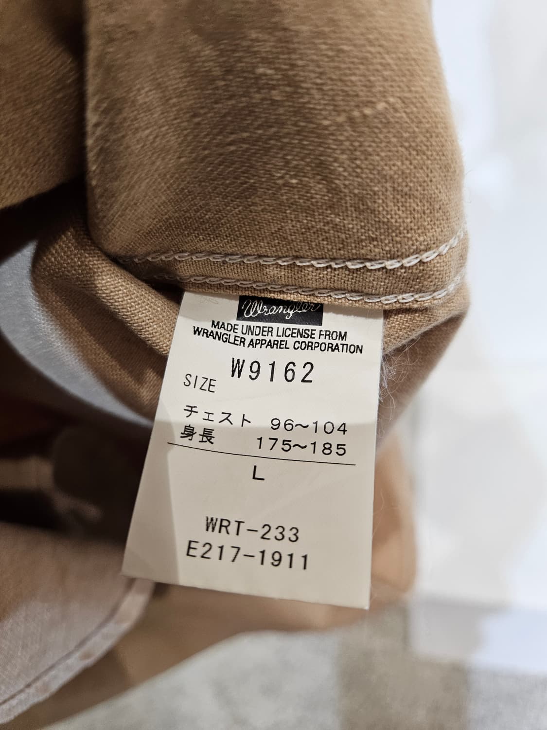 랭글러 웨스턴 셔츠 상품이미지8