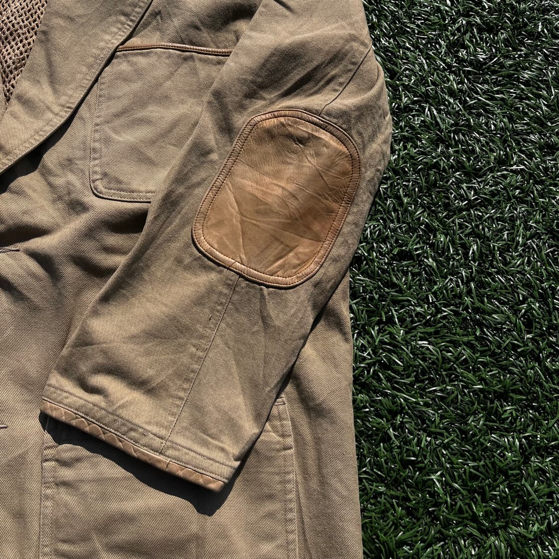 90s 오비스 잠베지 엘보우 패치 자켓 (실측확인) 상품이미지4