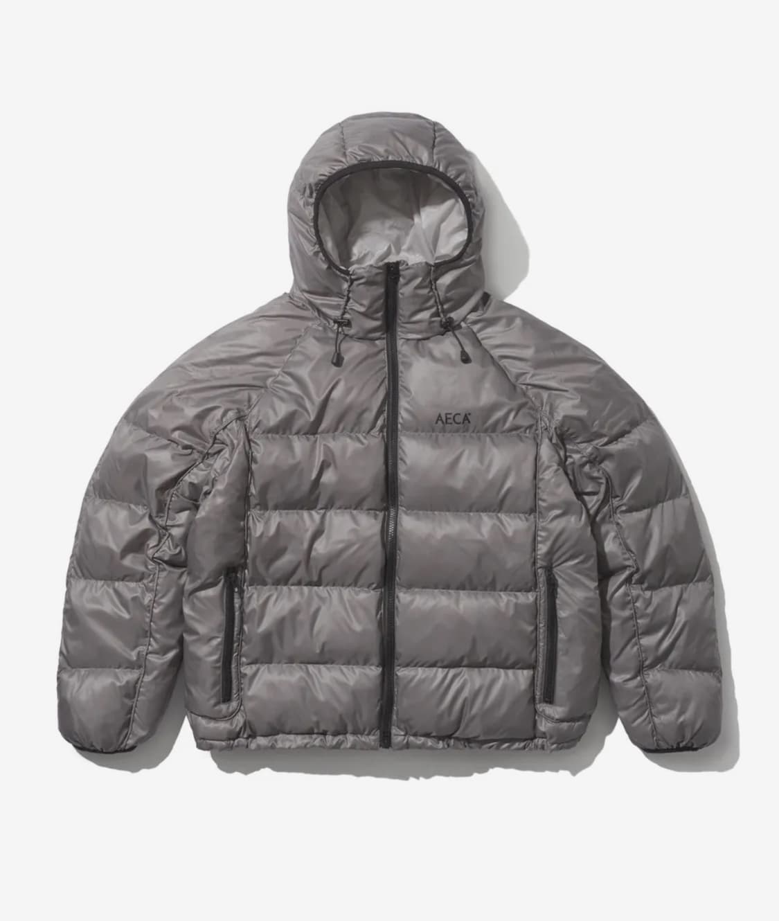 에이카화이트 패딩 점퍼 S - 그레이 상품이미지1