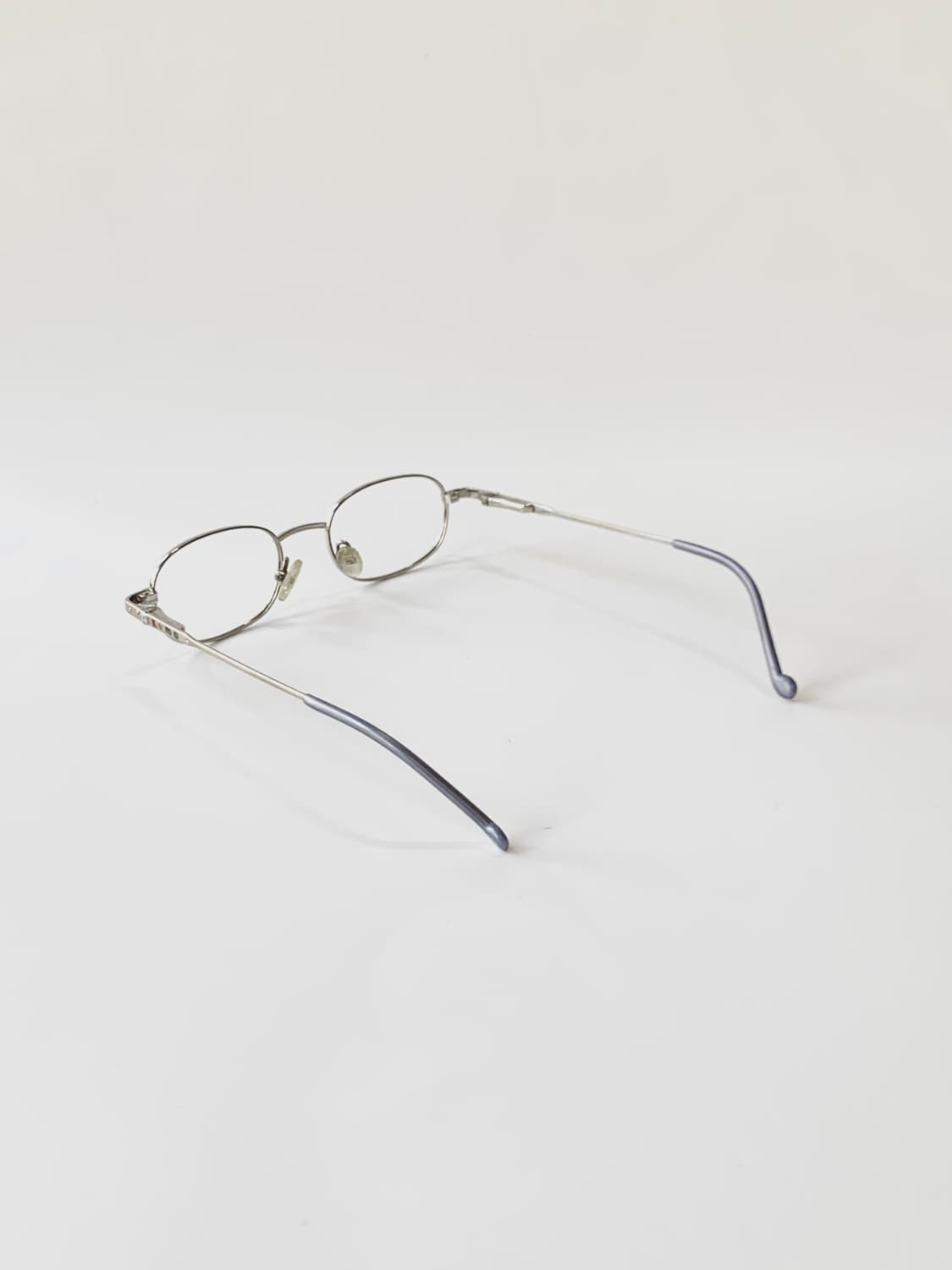 [픽키-597] (small) 실버 메탈 사각 안경테 소형 데드스탁 상품이미지4