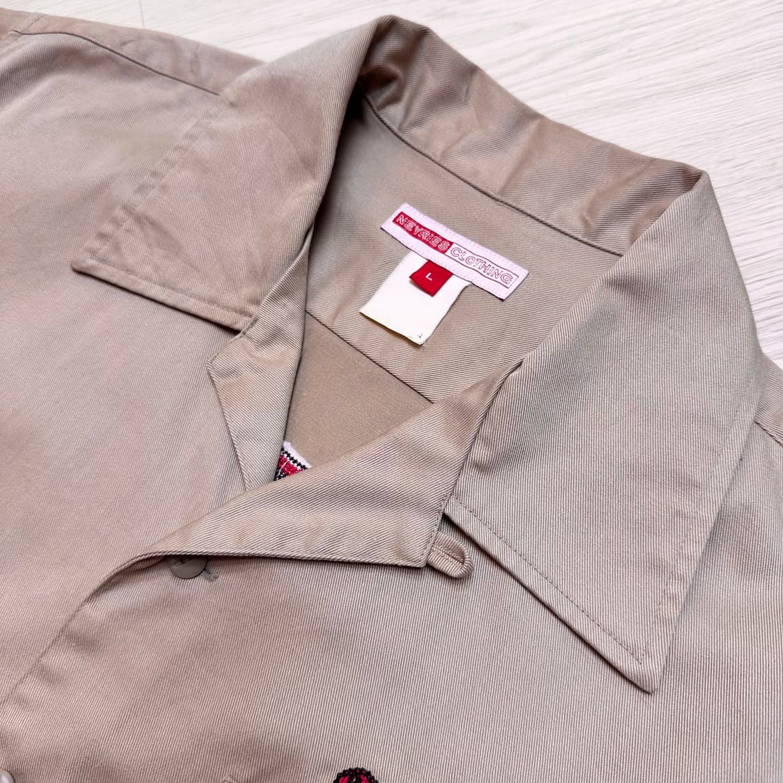 Neyries Clothing 스컬자수 반팔셔츠 상품이미지4