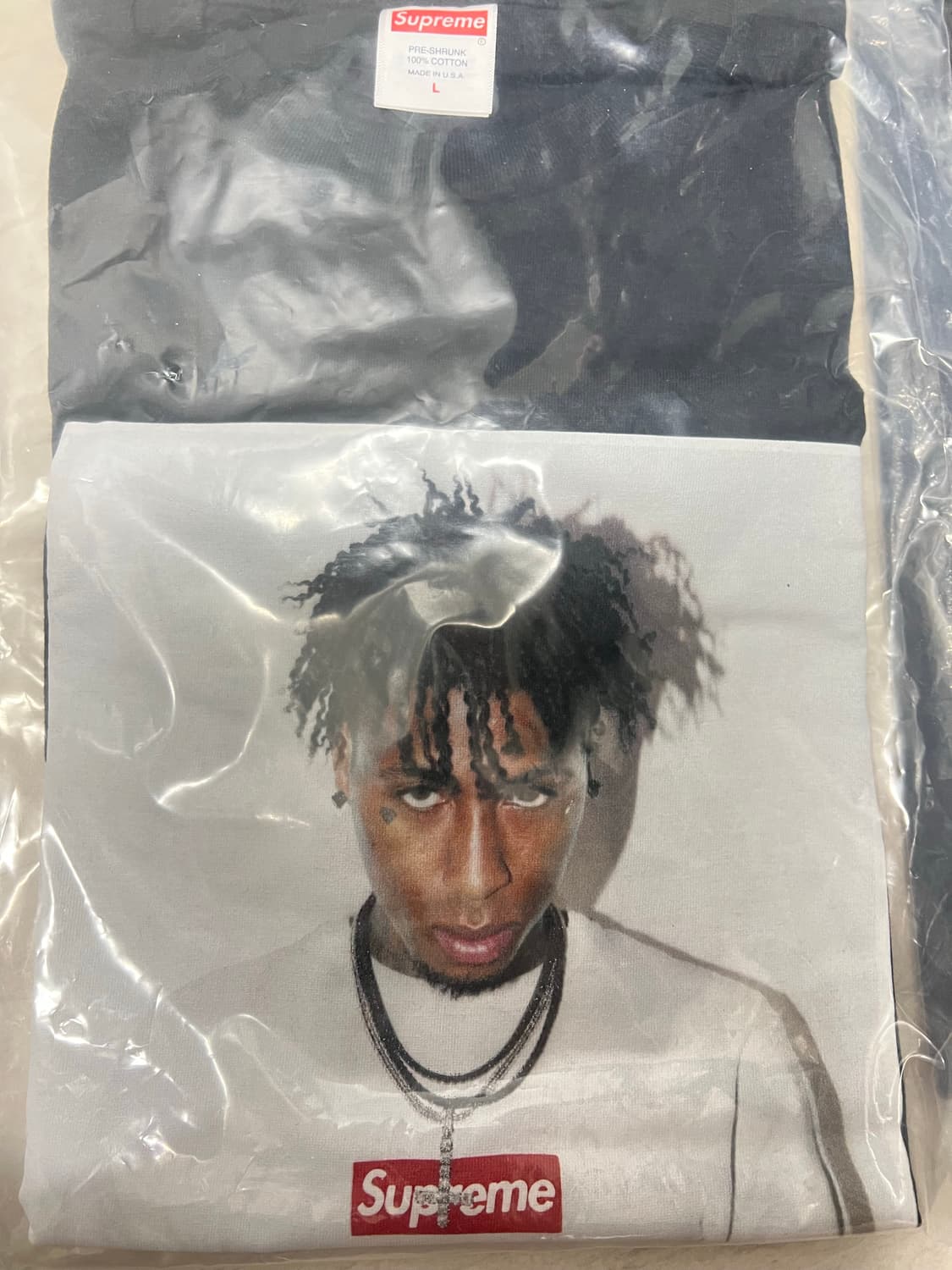 슈프림 영보이 포토티 블랙 L 상품이미지2