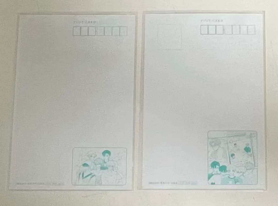 하나토유메)부록없음)미사용)타몬군 지금 어느 쪽 엽서 2장 세트 상품이미지7