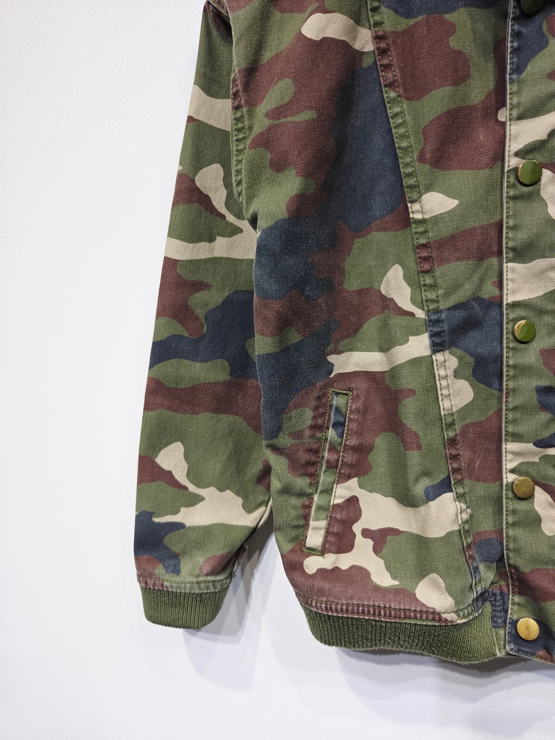 아디다스 x 아이비파크 키즈 카모 캔버스 자켓 상품이미지4