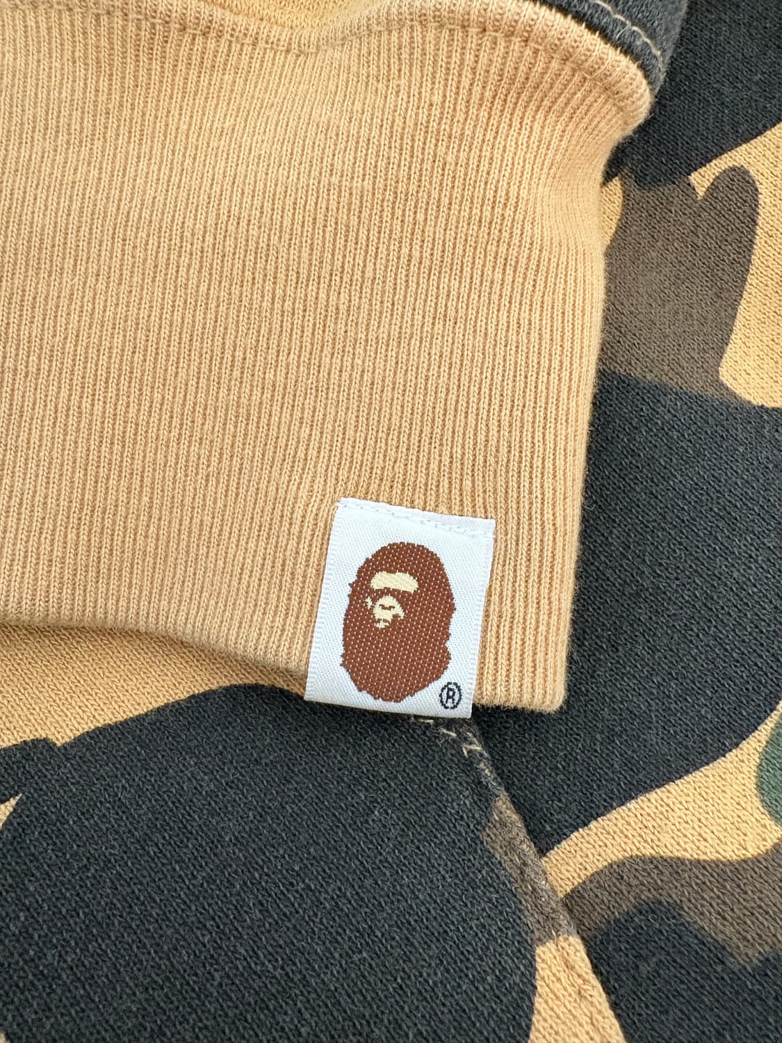 베이프 샤크 황계 후드집업 2XL 상품이미지6