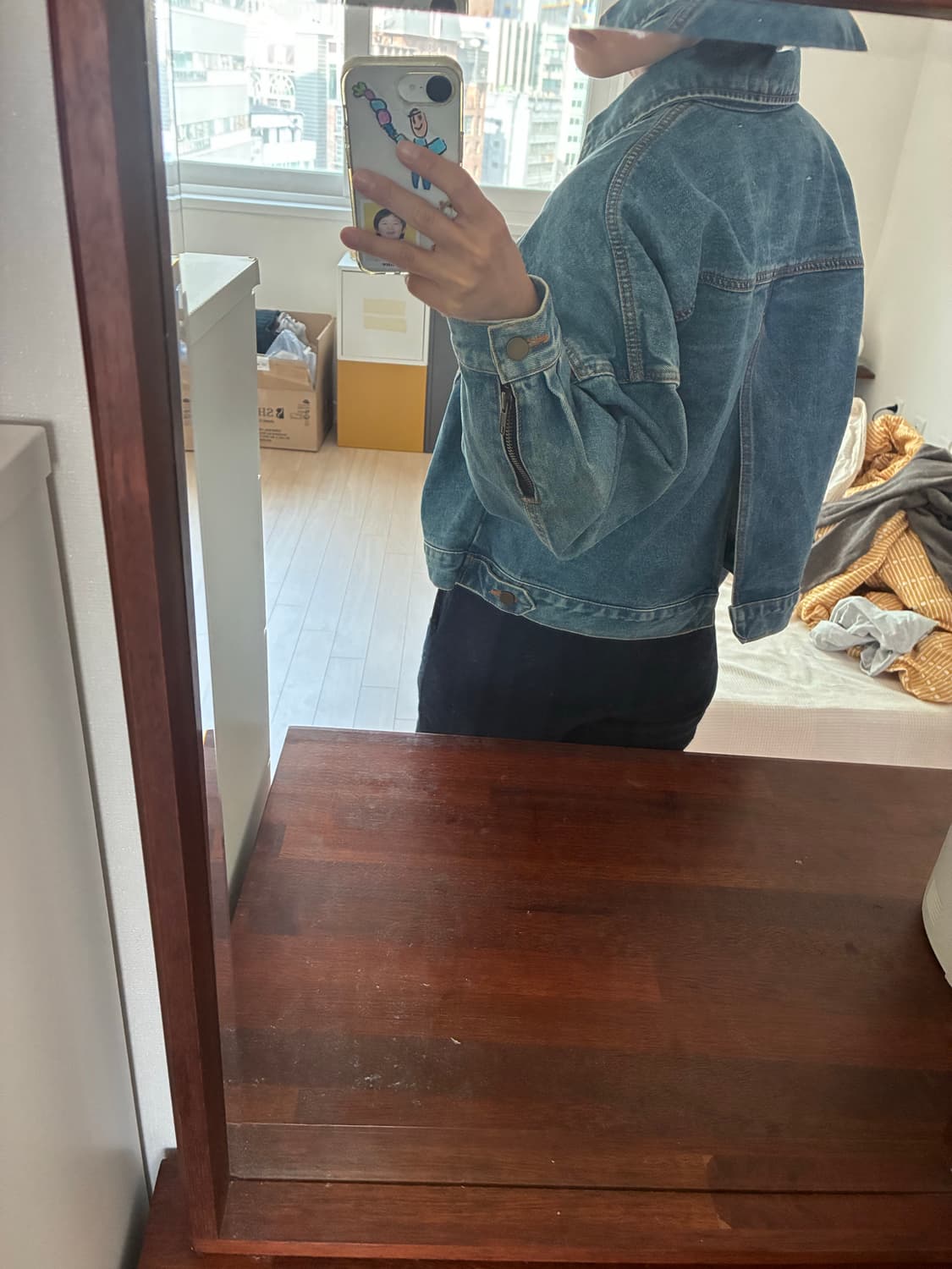 앤더슨벨 청자켓 여자 미디엄 / 남자 스몰 사이즈 상품이미지1