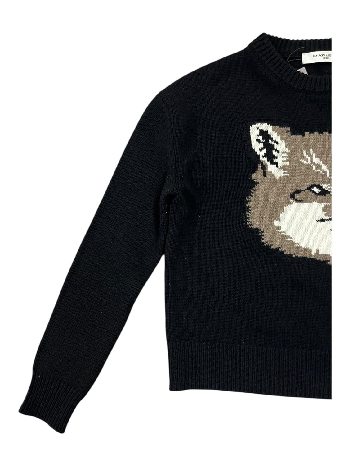 메종키츠네 니트 블랙 XS #csz1980 상품이미지7