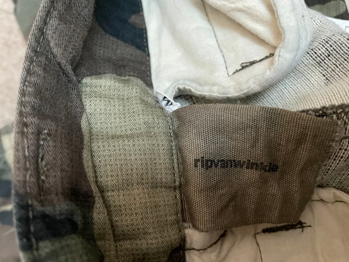 립반윙클 카모 파라슈트 팬츠 상품이미지7