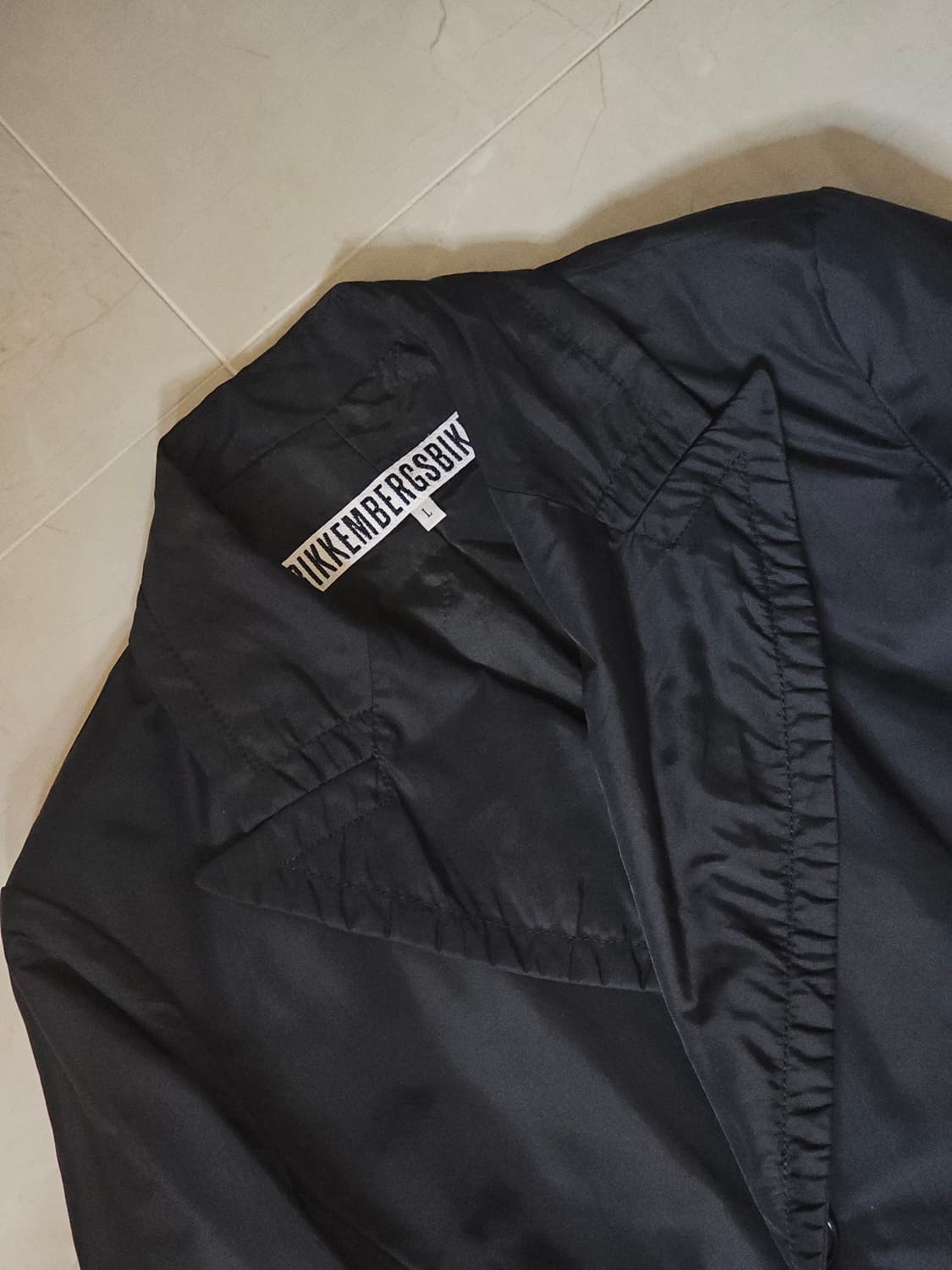 90s Dirk Bikkembergs Nylon padded blazer 상품이미지2