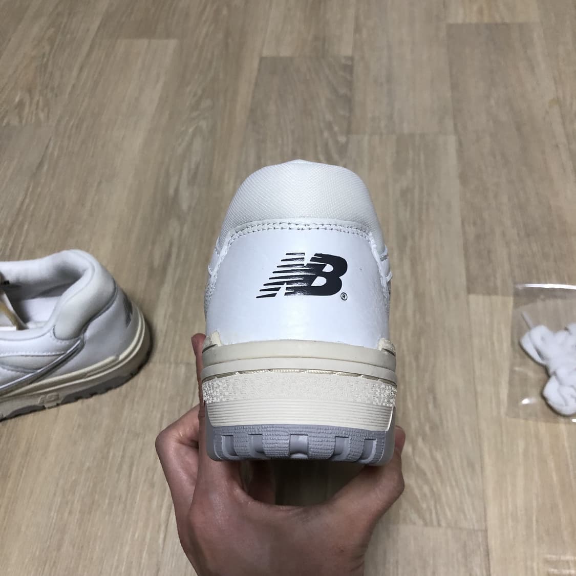 (275) 새상품 뉴발란스 BB 550 화이트 팀버울프 상품이미지7