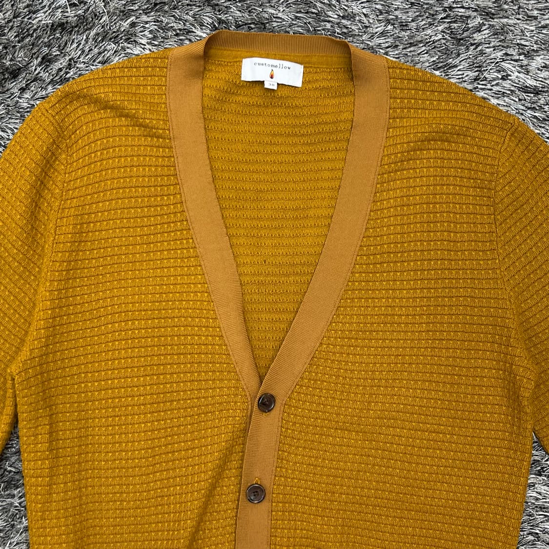 커스텀멜로우 남성 울 가디건 (100) 상품이미지2