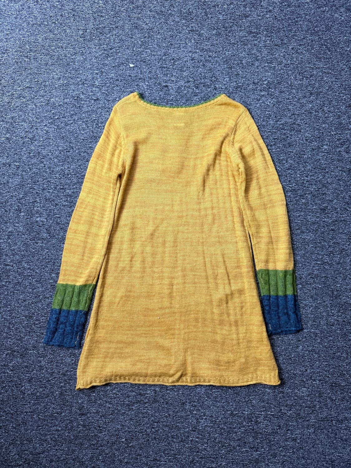 IRIEY 버튼 슬리브 롱 니트 상품이미지4