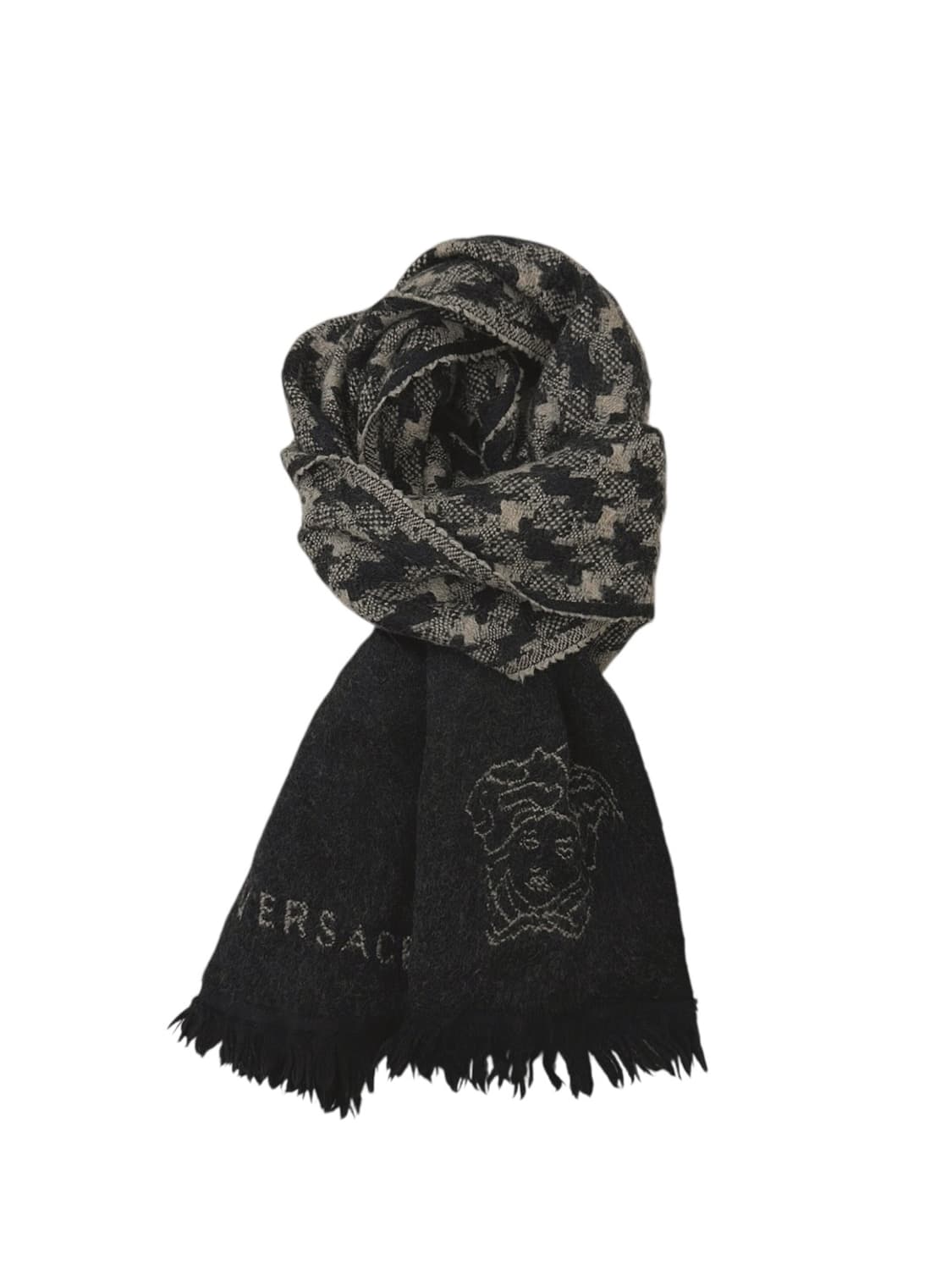 베르사체 머플러 (블랙&베이지) 상품이미지1