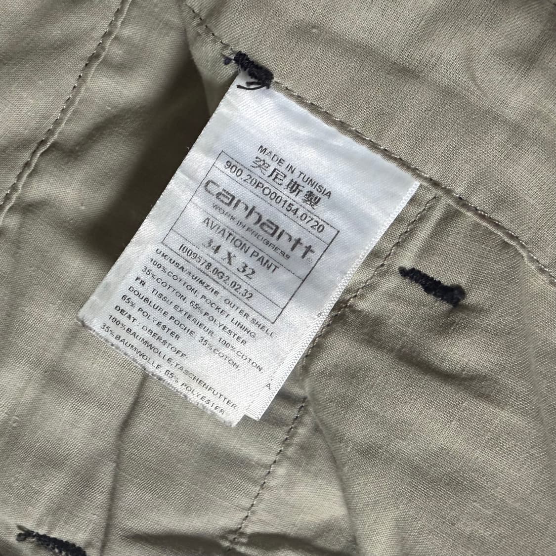 Carhartt Wip 칼하트 카모 카고 립스탁 리얼트리 팬츠 바지 상품이미지3