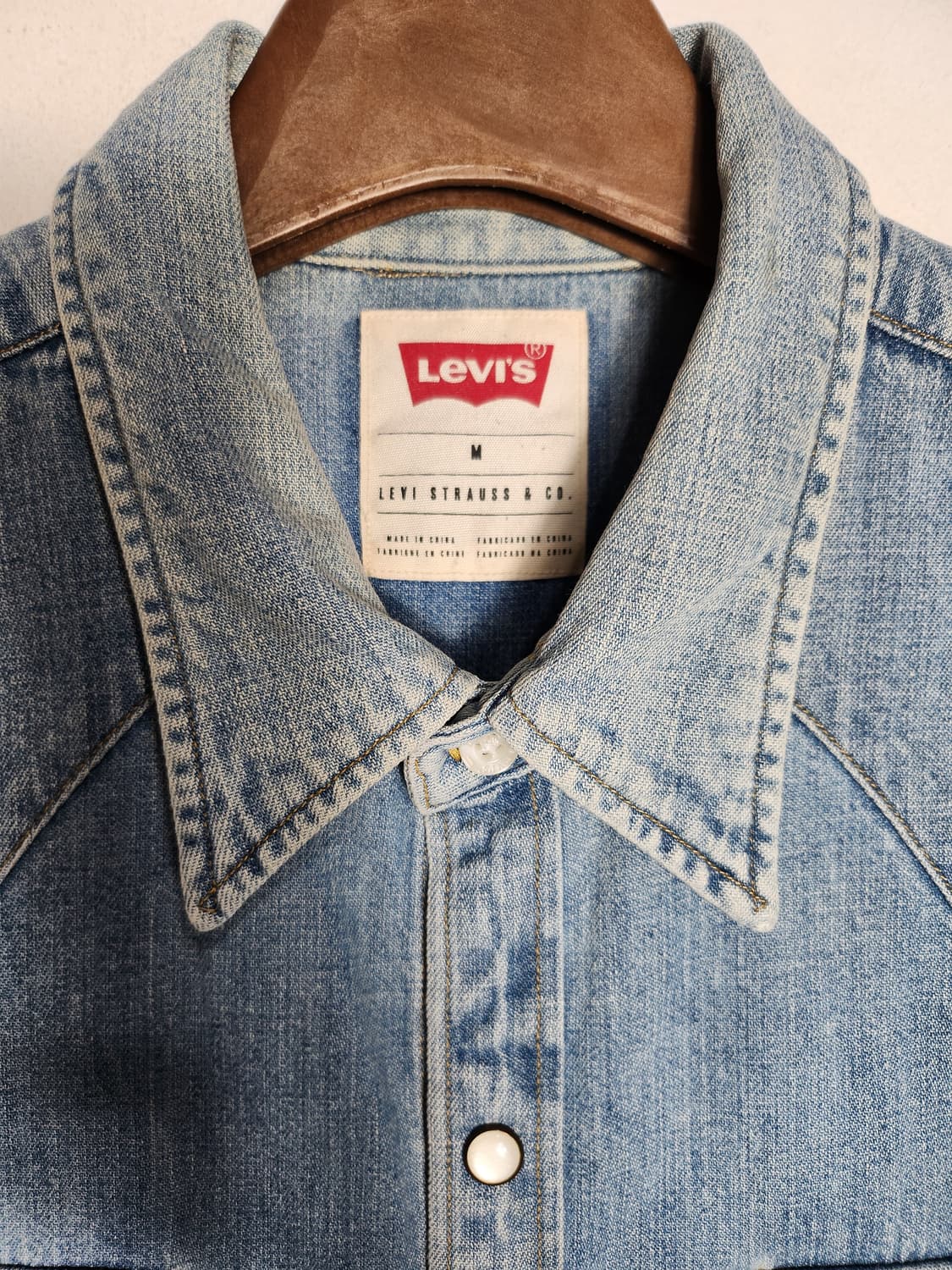 리바이스 클래식 웨스턴 데님 셔츠 상품이미지3