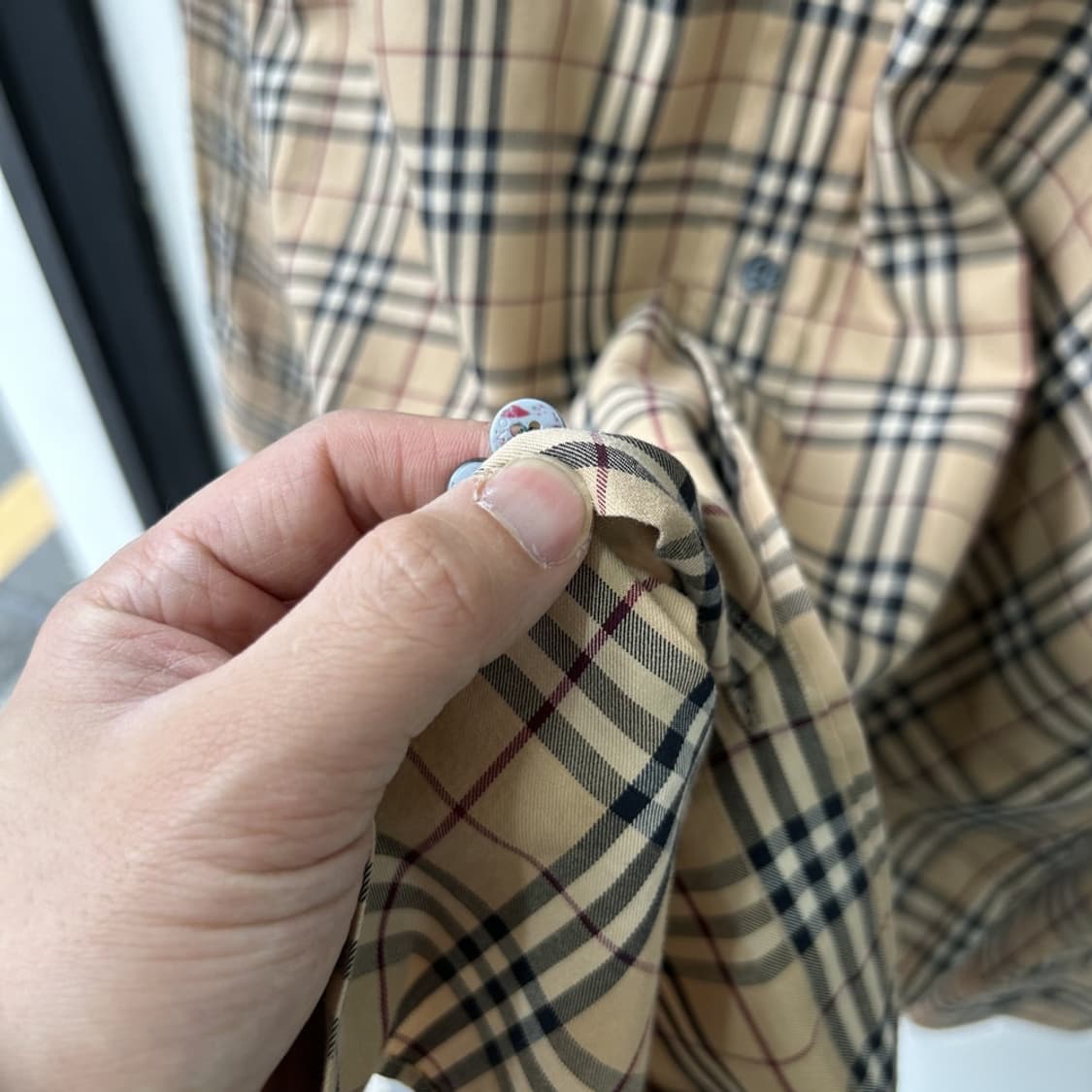 15976 - 버버리 노바 체크 셔츠 상품이미지4