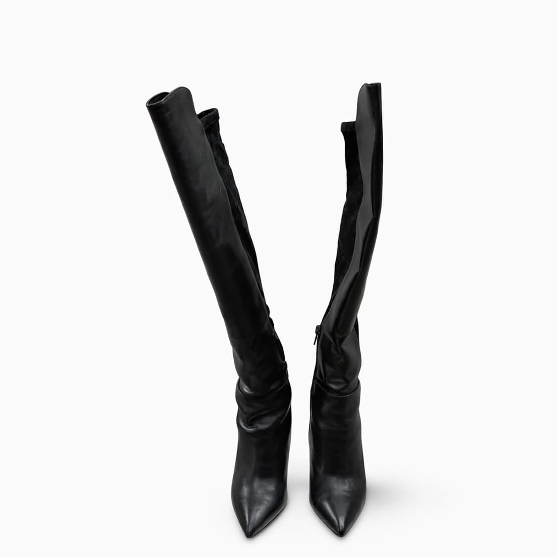 aldo 블랙 롱부츠 힐 230mm 상품이미지1