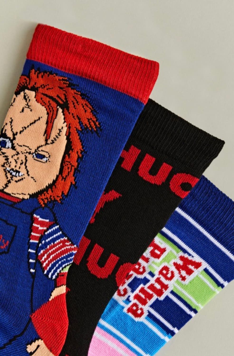 (새상품)처키양말(3p)세트 상품이미지3