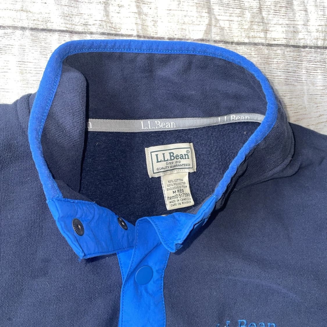 엘엘빈 1912 스웻셔츠 아노락 상품이미지3