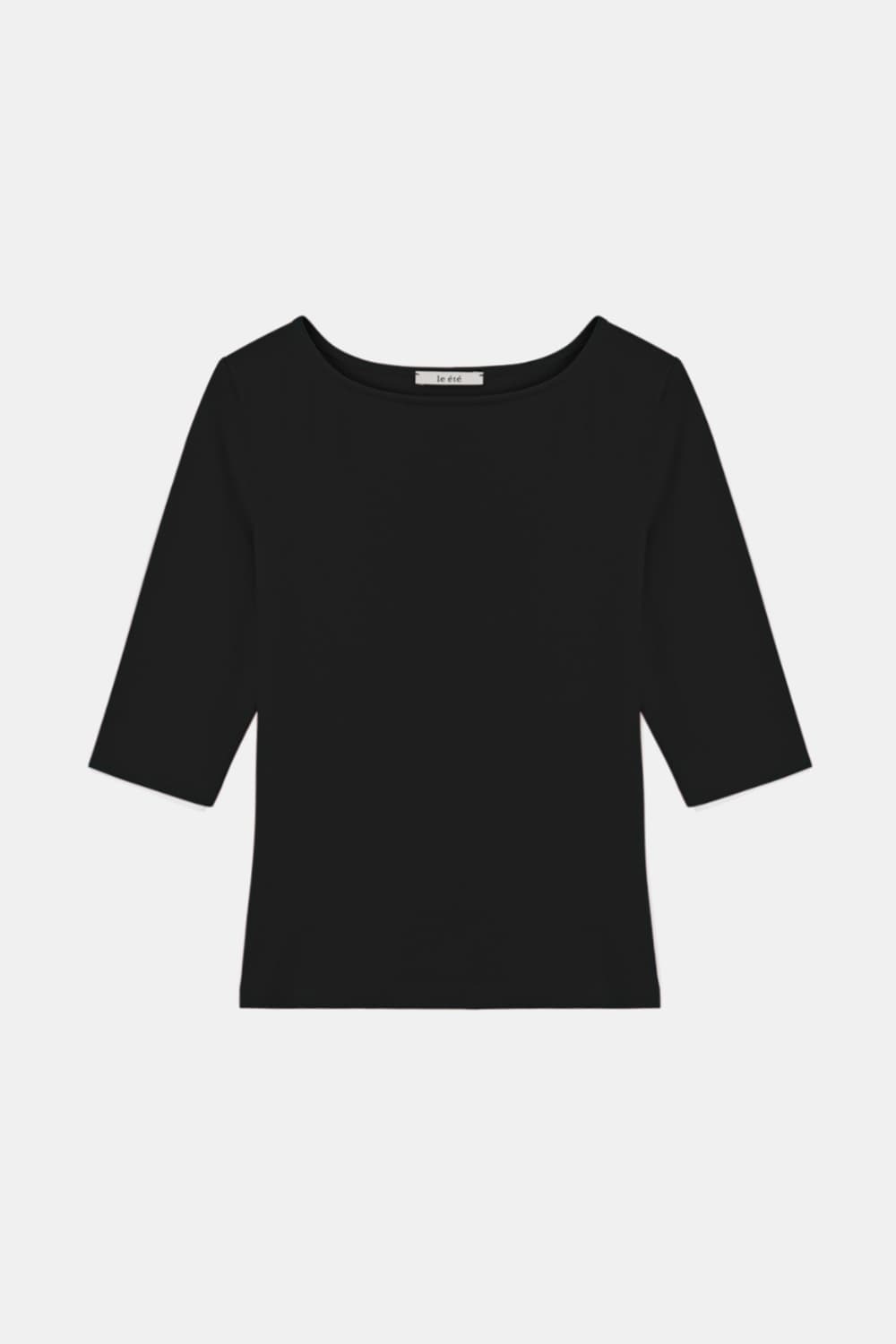 le ete(르에떼) / Finca Boat Tee in Black 상품이미지3