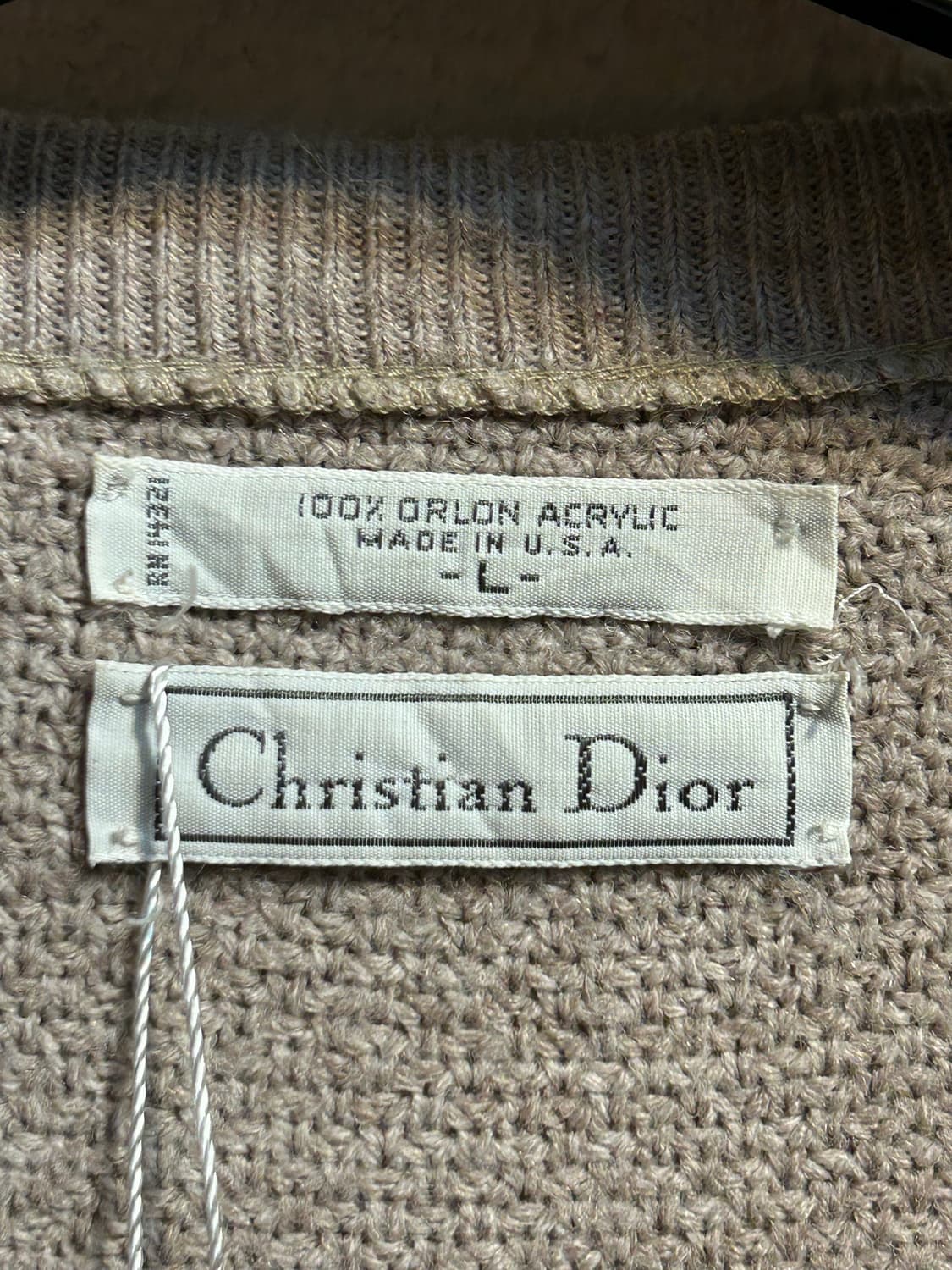 크리스찬 디올 브이넥 니트 스웨터  상품이미지6