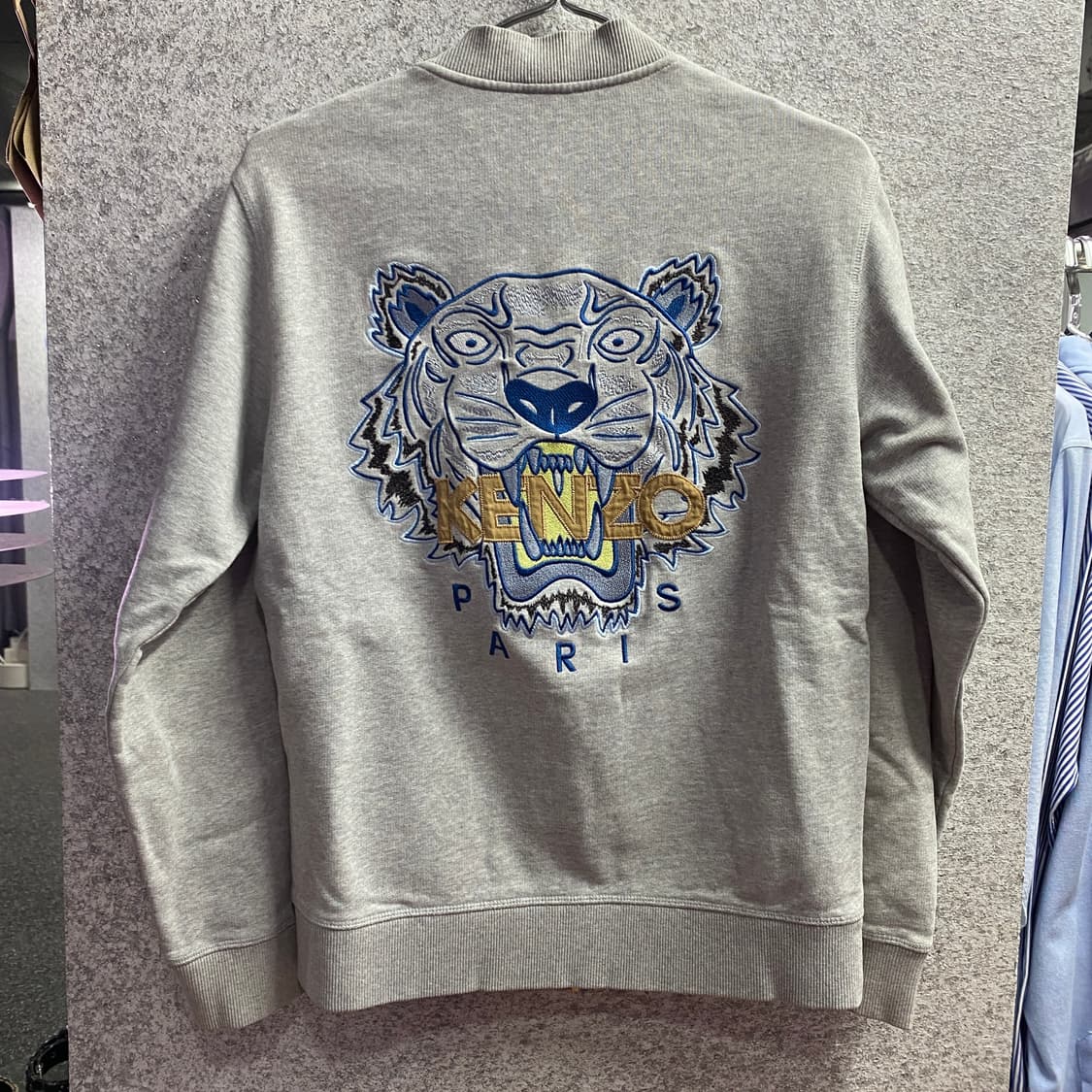 겐조 빅로고 타이거 그레이 집업 B2410 상품이미지4