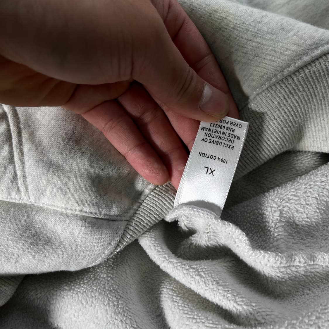 105 피오갓 7주년 ABC 크림 후드티 상품이미지6