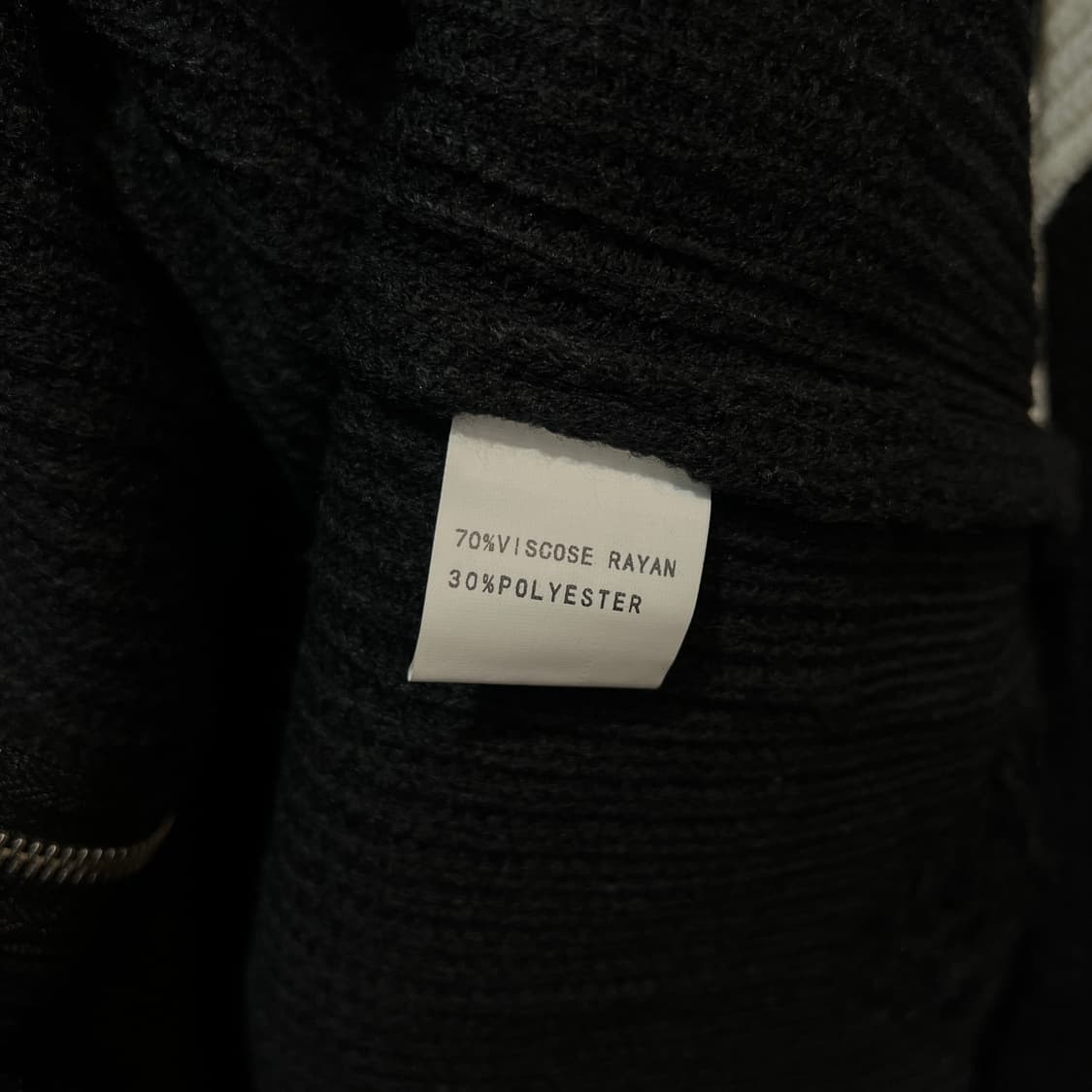 빈티지 컬러링 니트집업 상품이미지4