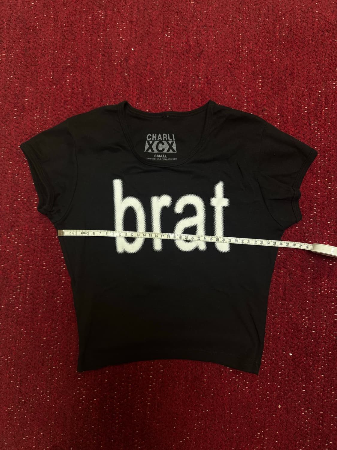 찰리xcx 원유니버스페스티벌 brat 티셔츠 상품이미지2