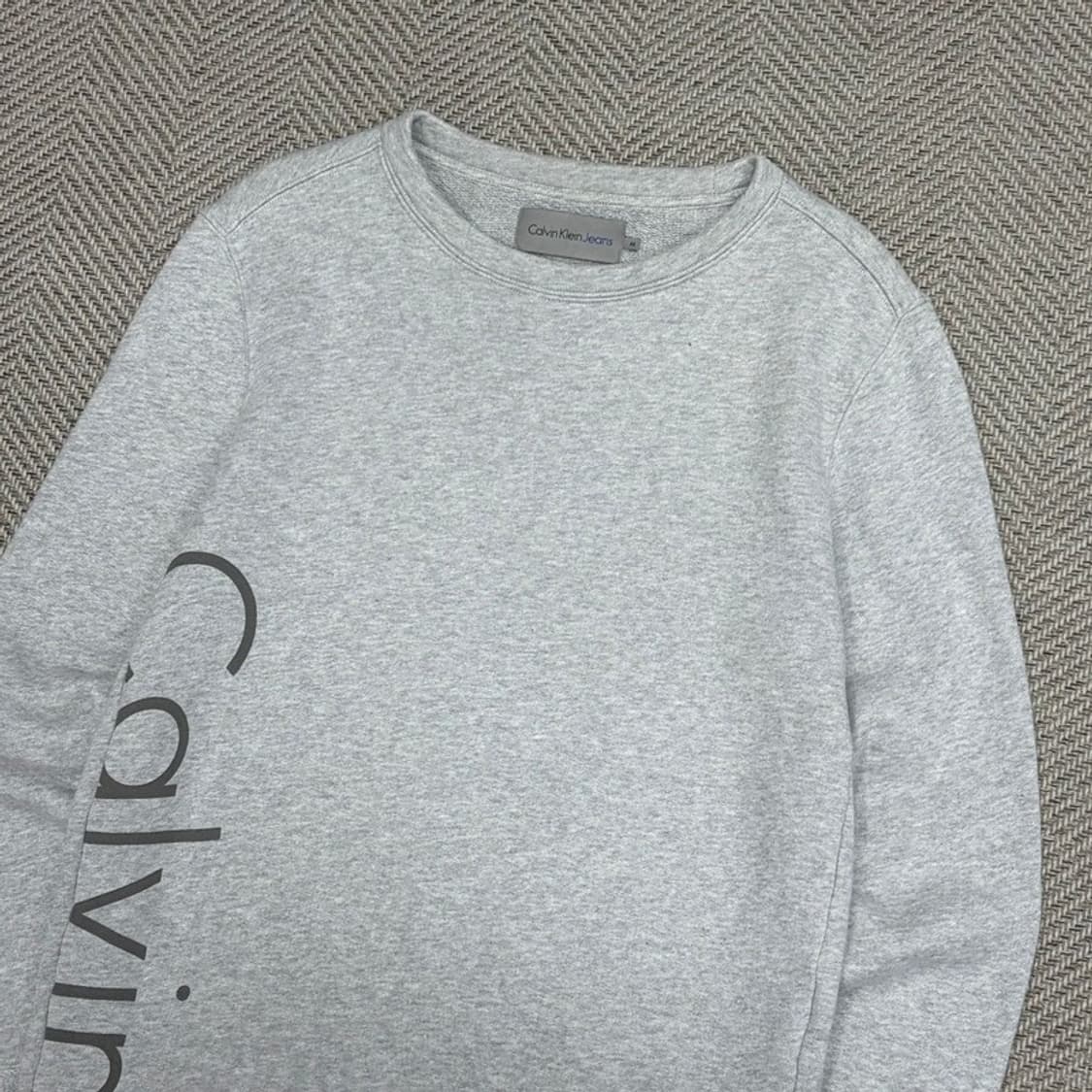 캘빈클라인진스 사이드 로고 맨투맨 v1328 상품이미지3