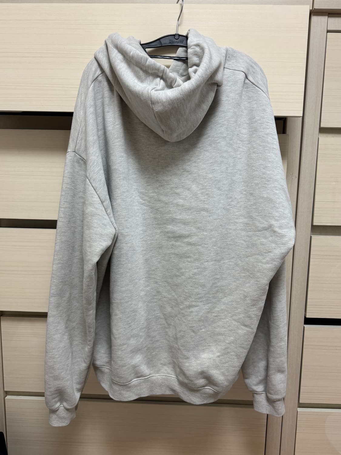 필루미네이트 오버핏 그래피티 로고 후디 오트밀 XL 상품이미지2