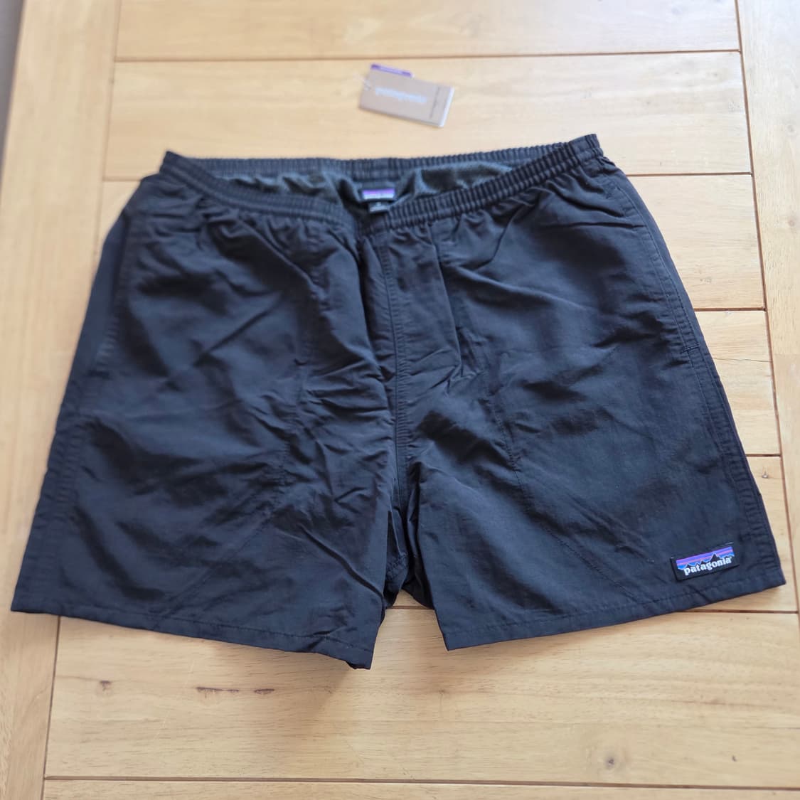 M 파타고니아 배기스 5인치 반바지 팬츠 블랙161 상품이미지1