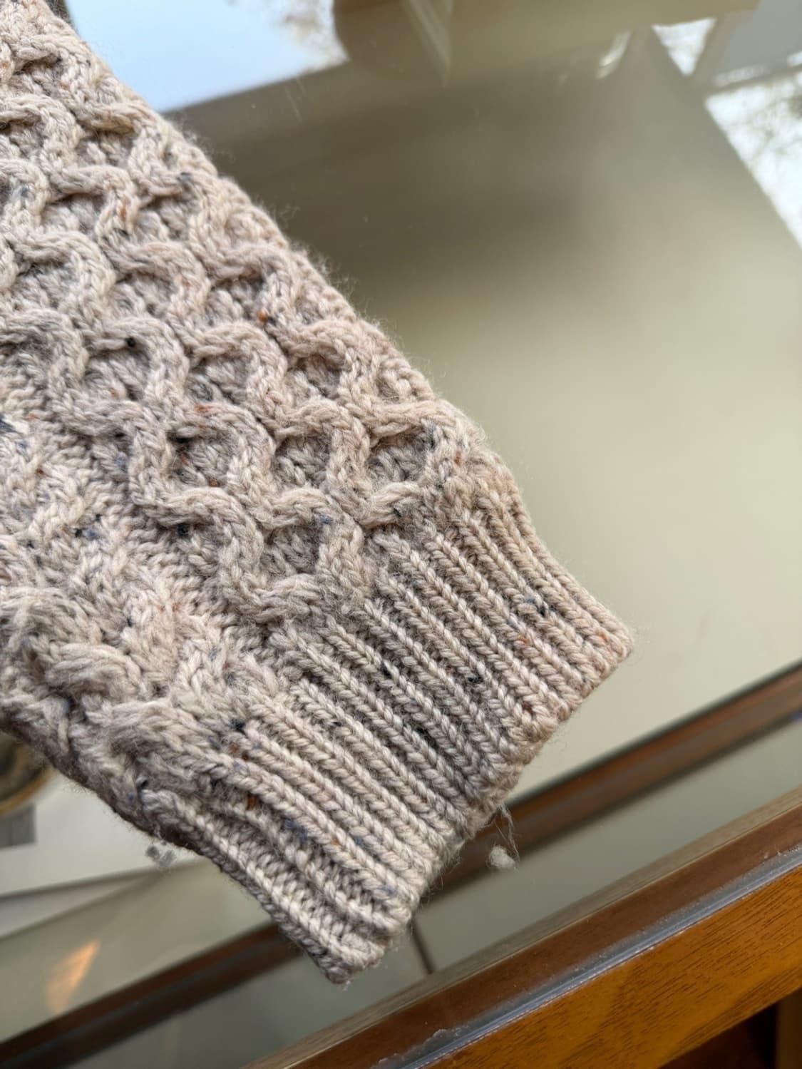 아란크래프트 피셔맨 니트 여성66-77 상품이미지8