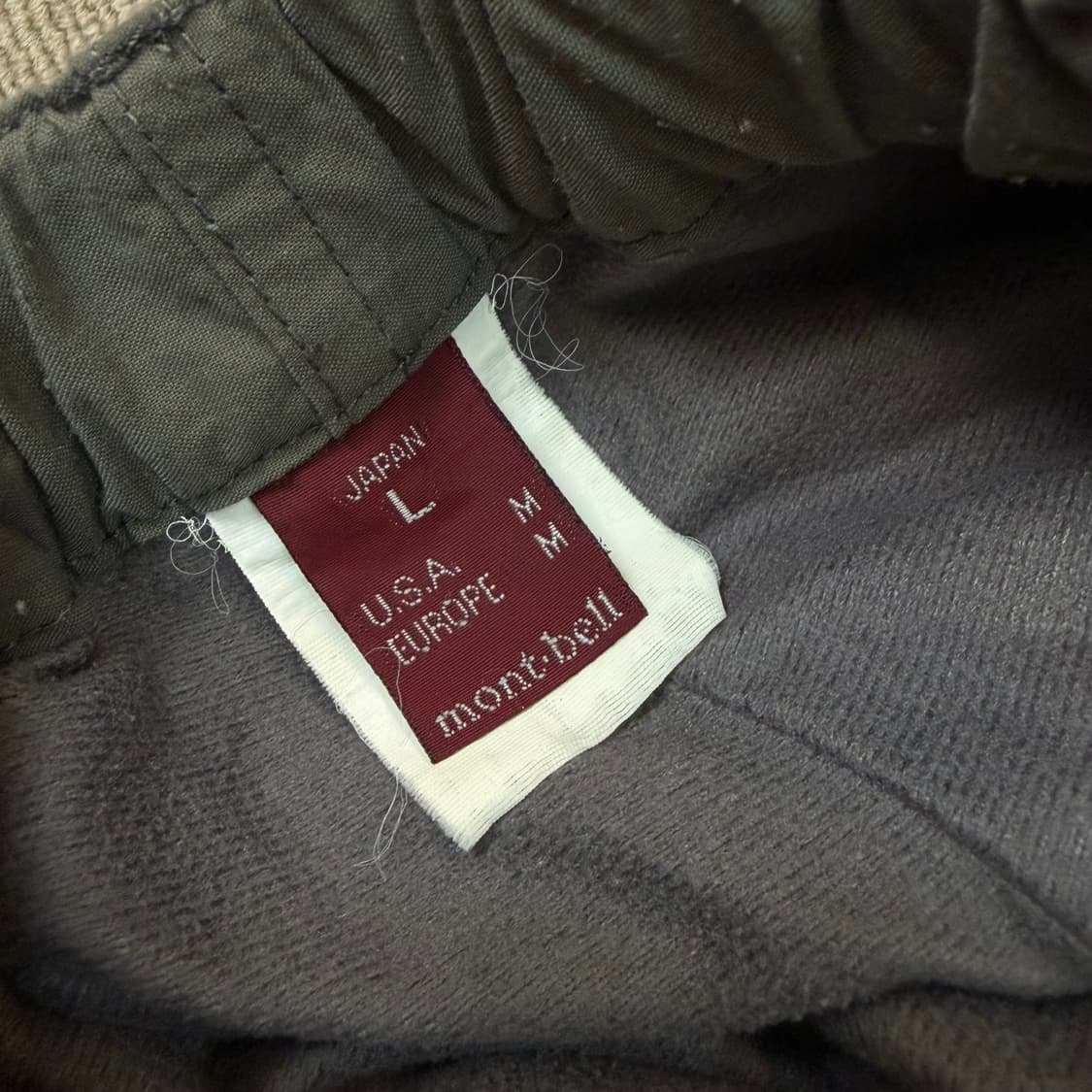 montbell japan 몽벨 팬츠  상품이미지3