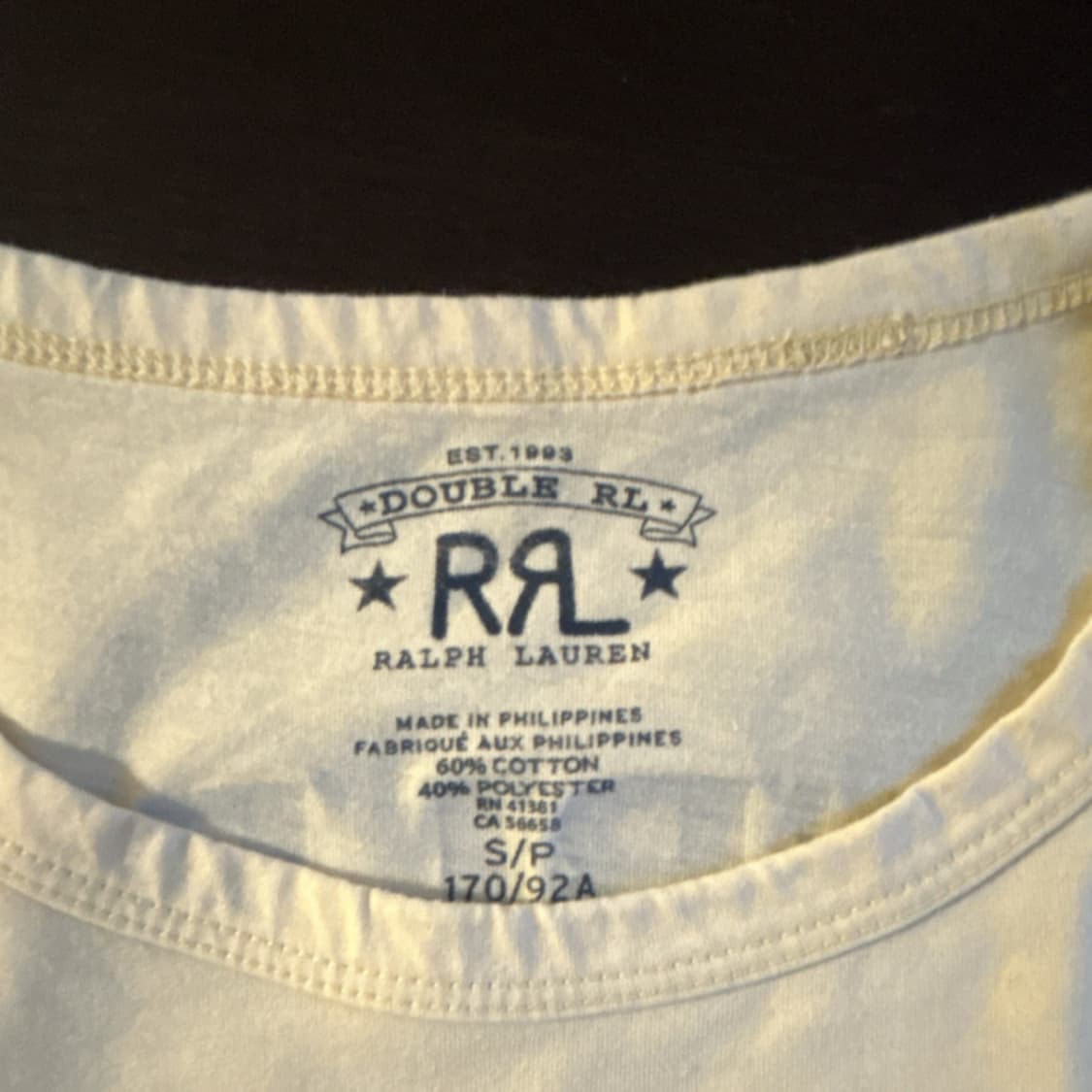  랄프로렌 RRL 스타 로고 프린트 그래픽 티셔츠 상품이미지2