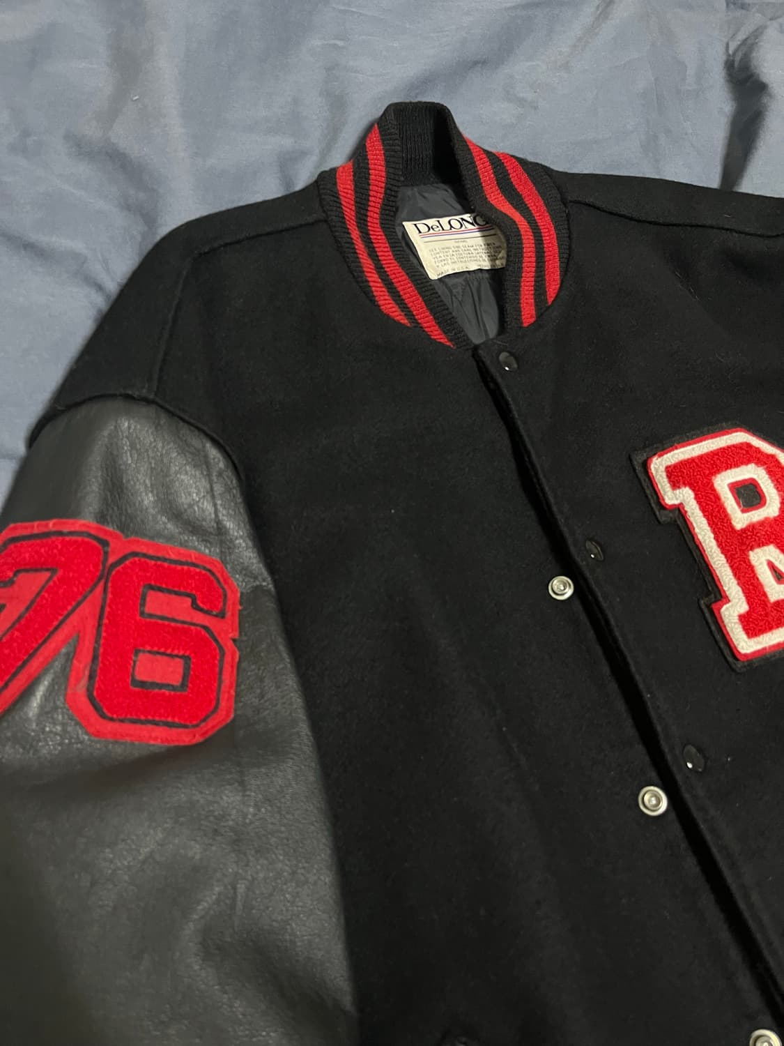 USA 빈티지 패치 바시티 105-110 라프시몬스 세인트미카엘 상품이미지3