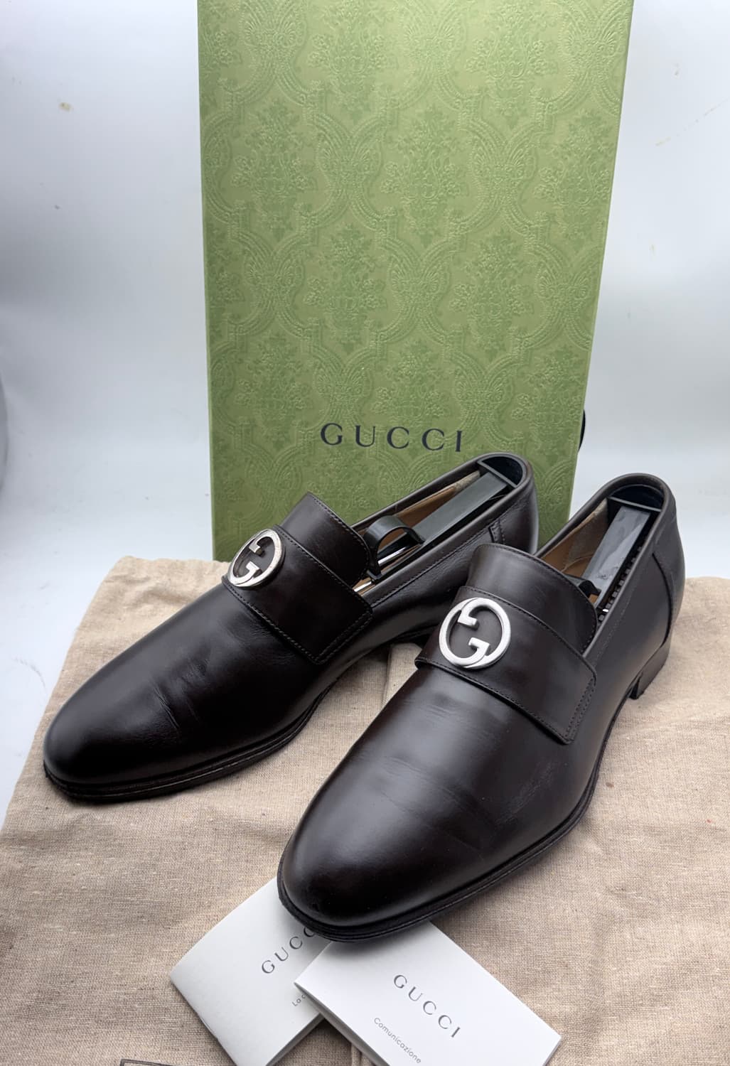 정품)구찌구두255 상품이미지4