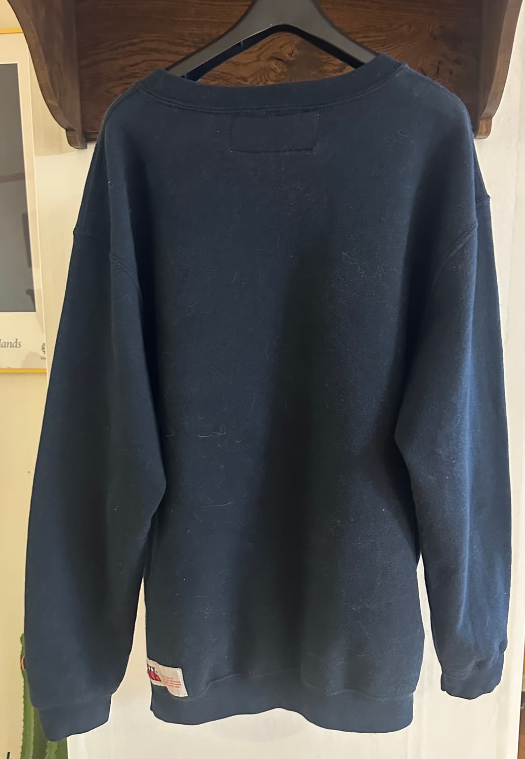 90s 빈티지  뉴욕 힙합 아이콘 맨투맨 티셔츠 (L) 상품이미지5