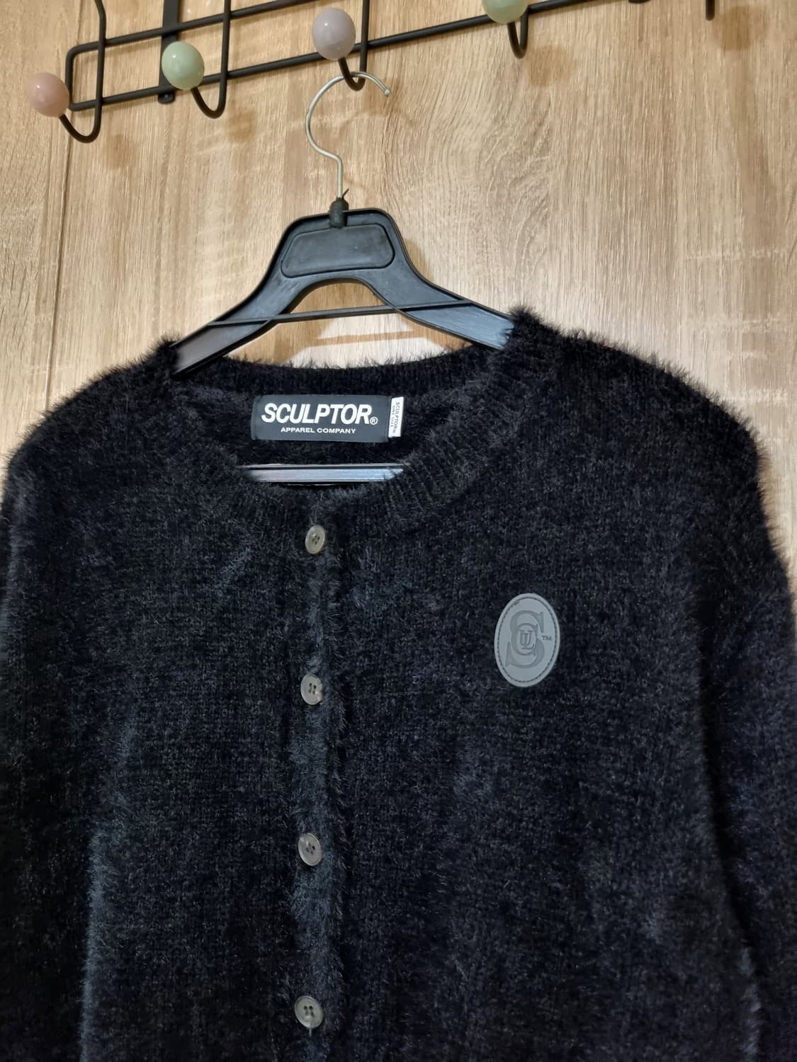 스컬프터 퍼 가디건 상품이미지2