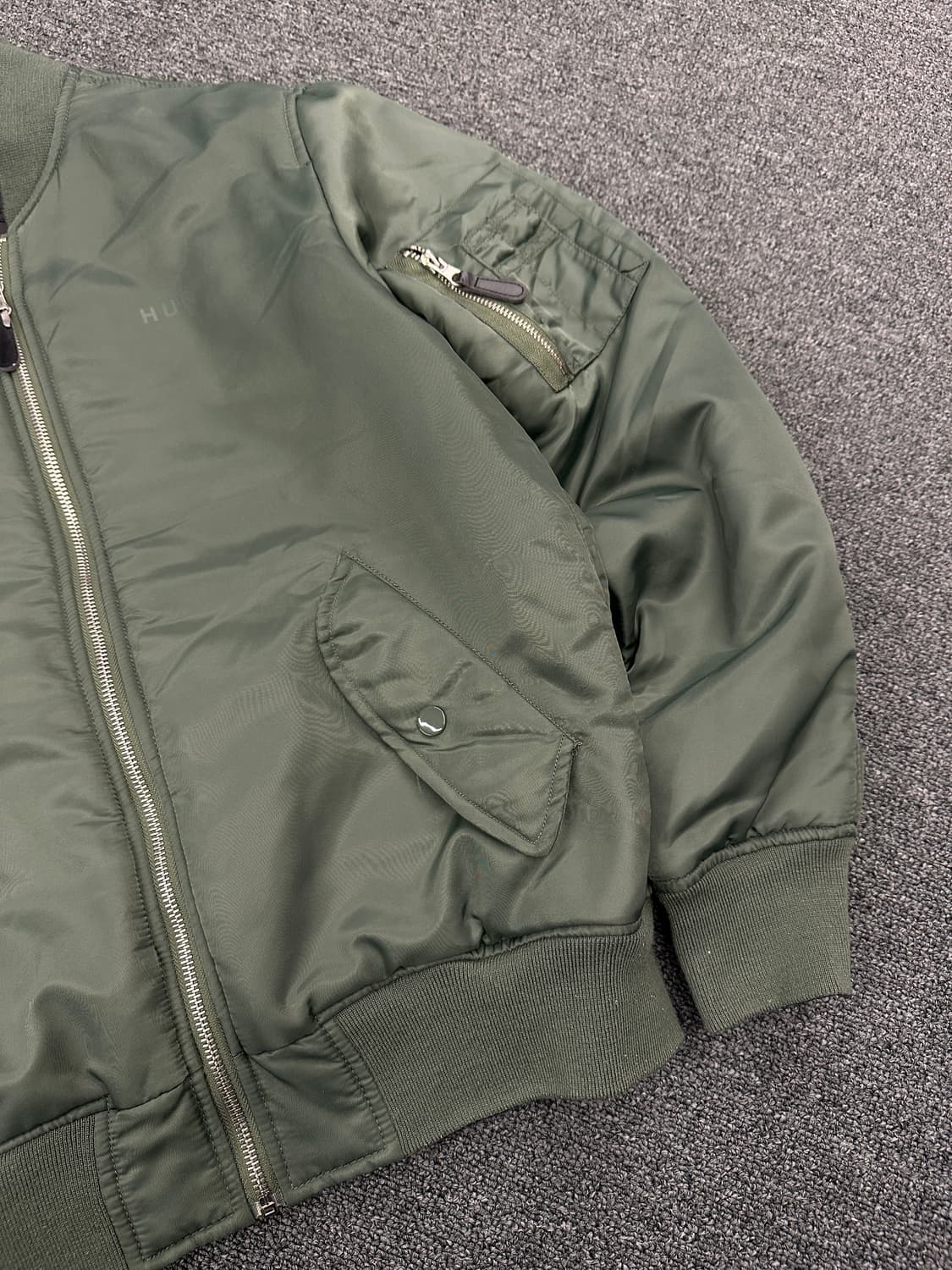 S) HUF 리버시블 봄버자켓 항공자켓  상품이미지8
